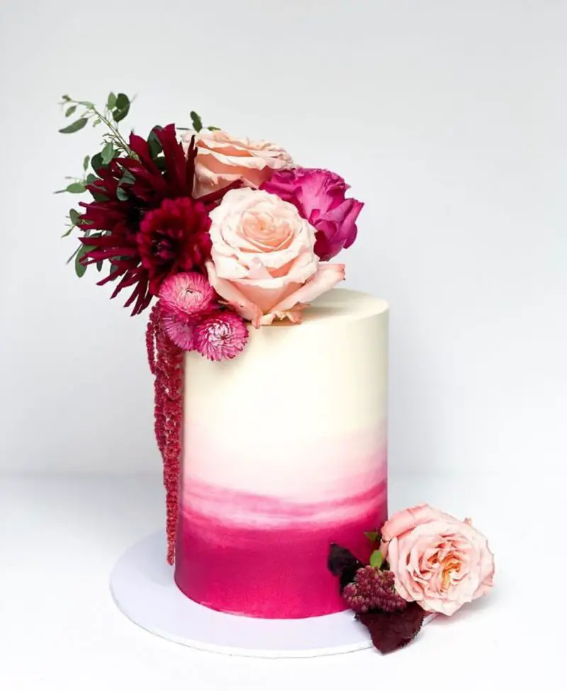 40+ Beautiful Pink Cake Design Ideas - The Wonder Cottage