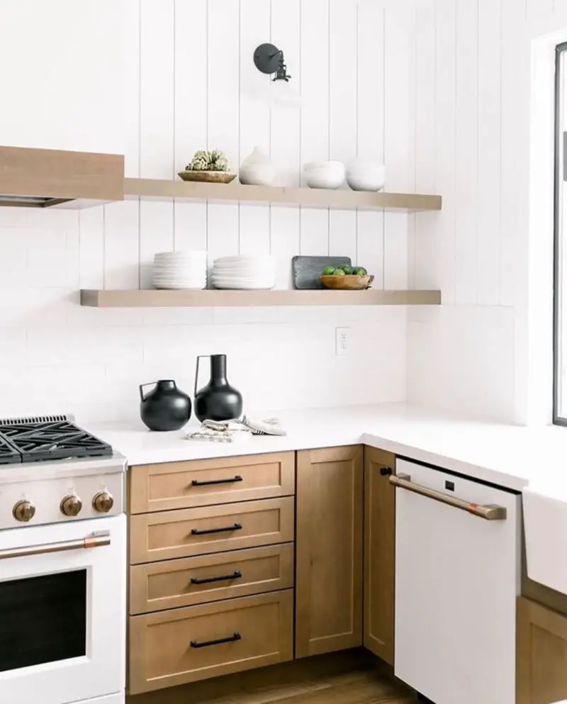 20 Ways To Use Floating Shelves For Your Home - The Wonder Cottage