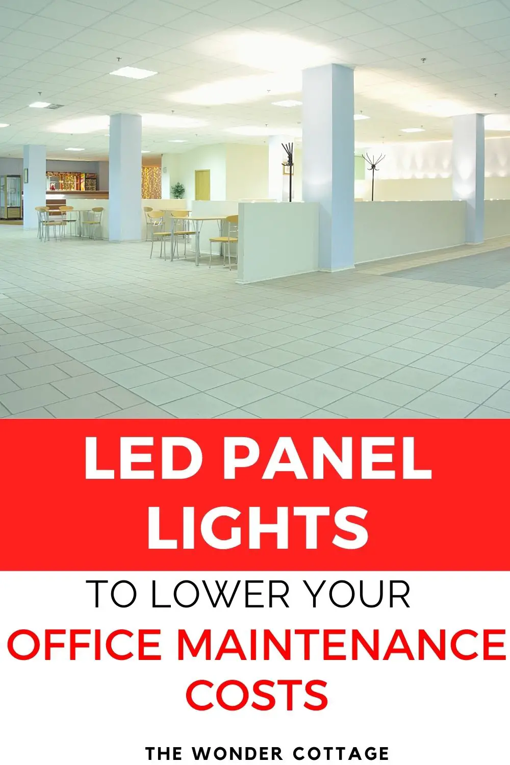 LED panel lights to lower your office maintenance costs