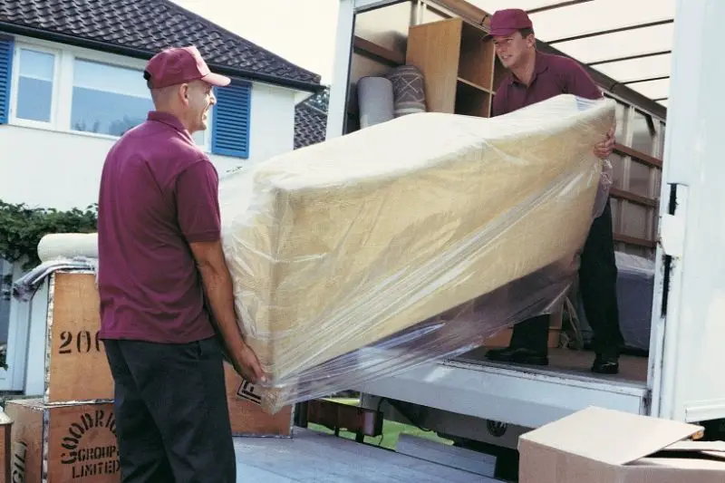 movers moving furniture
