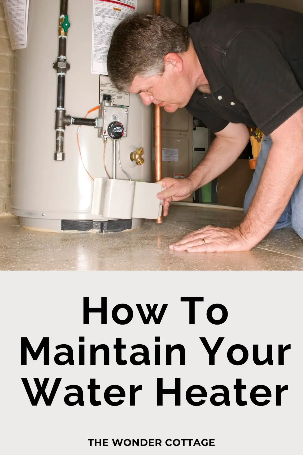 How to maintain your water heater
