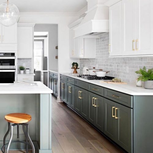 20+ Green Kitchen Designs For Your Home - The Wonder Cottage