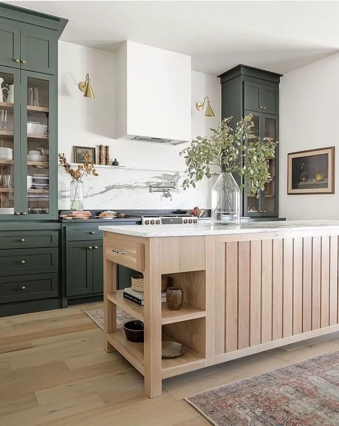 Green Kitchen Designs For Your Home