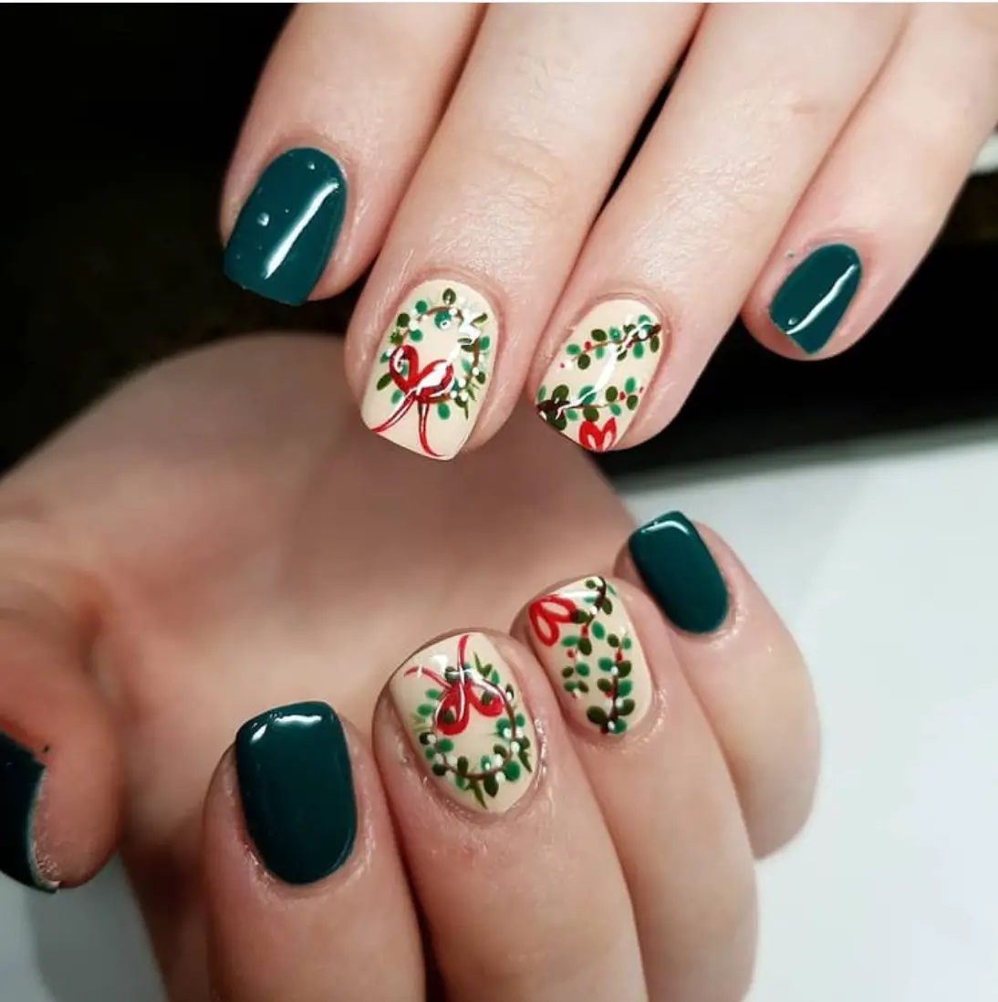 Christmas nails,