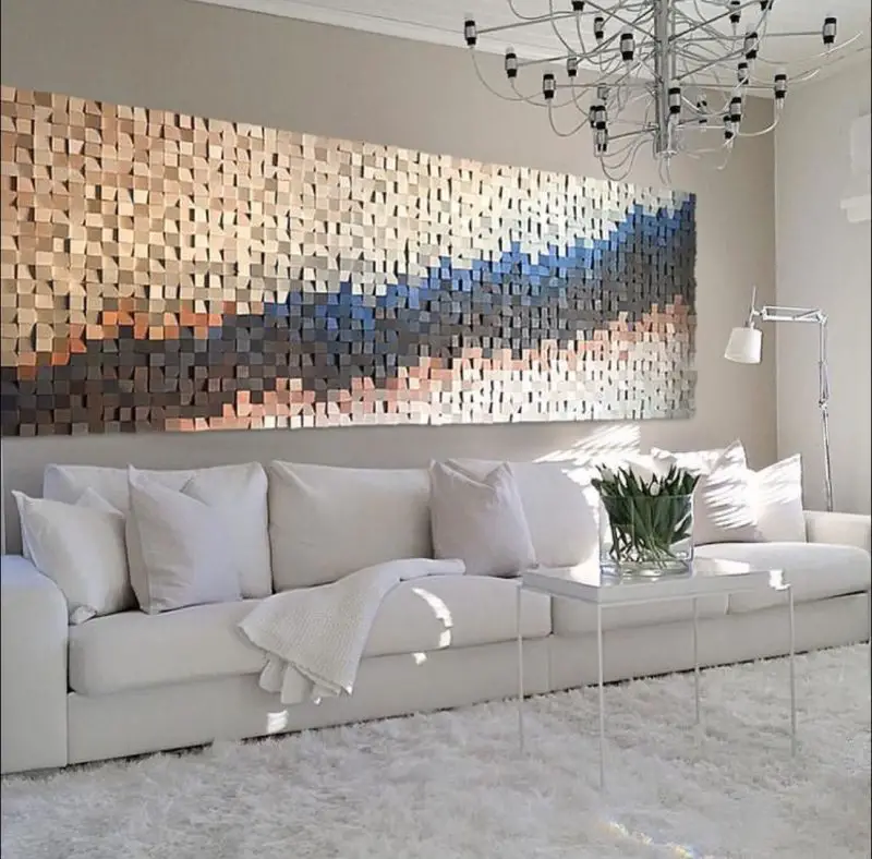 21 Beautiful Wall Art Ideas For Living Room - The Wonder Cottage