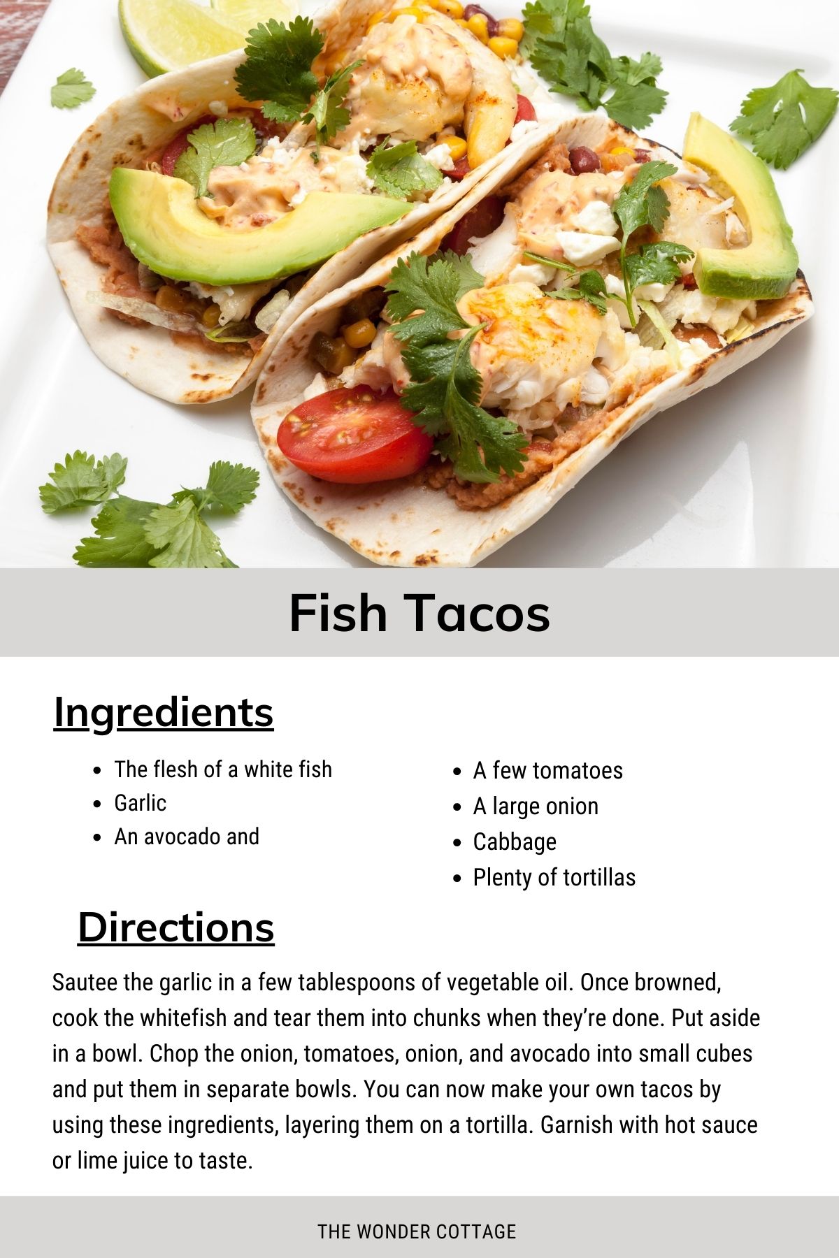 fish taco recipe