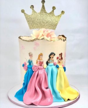 30+ Elegant Princess Cake Designs - The Wonder Cottage