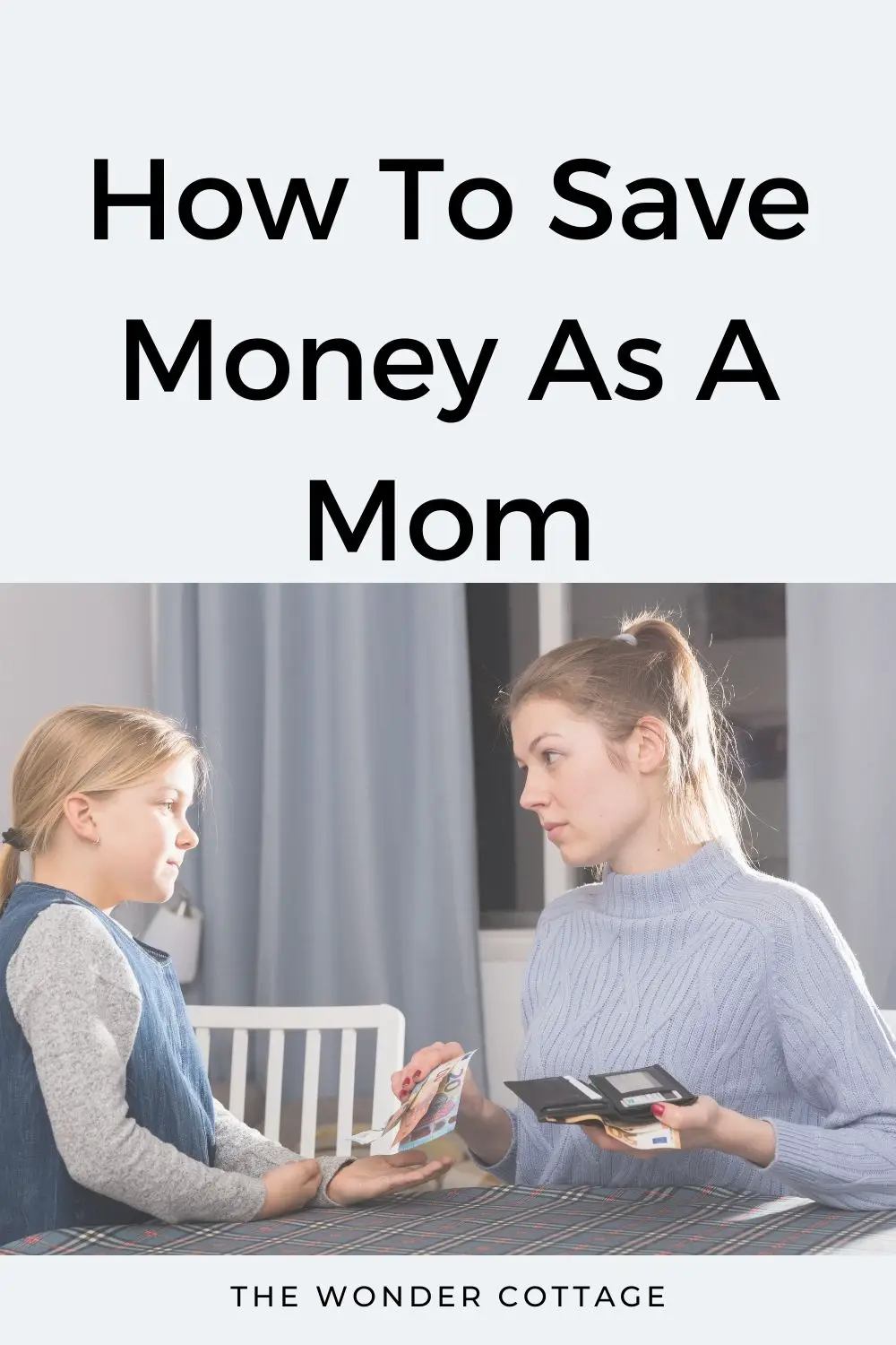 How to save money as a mom