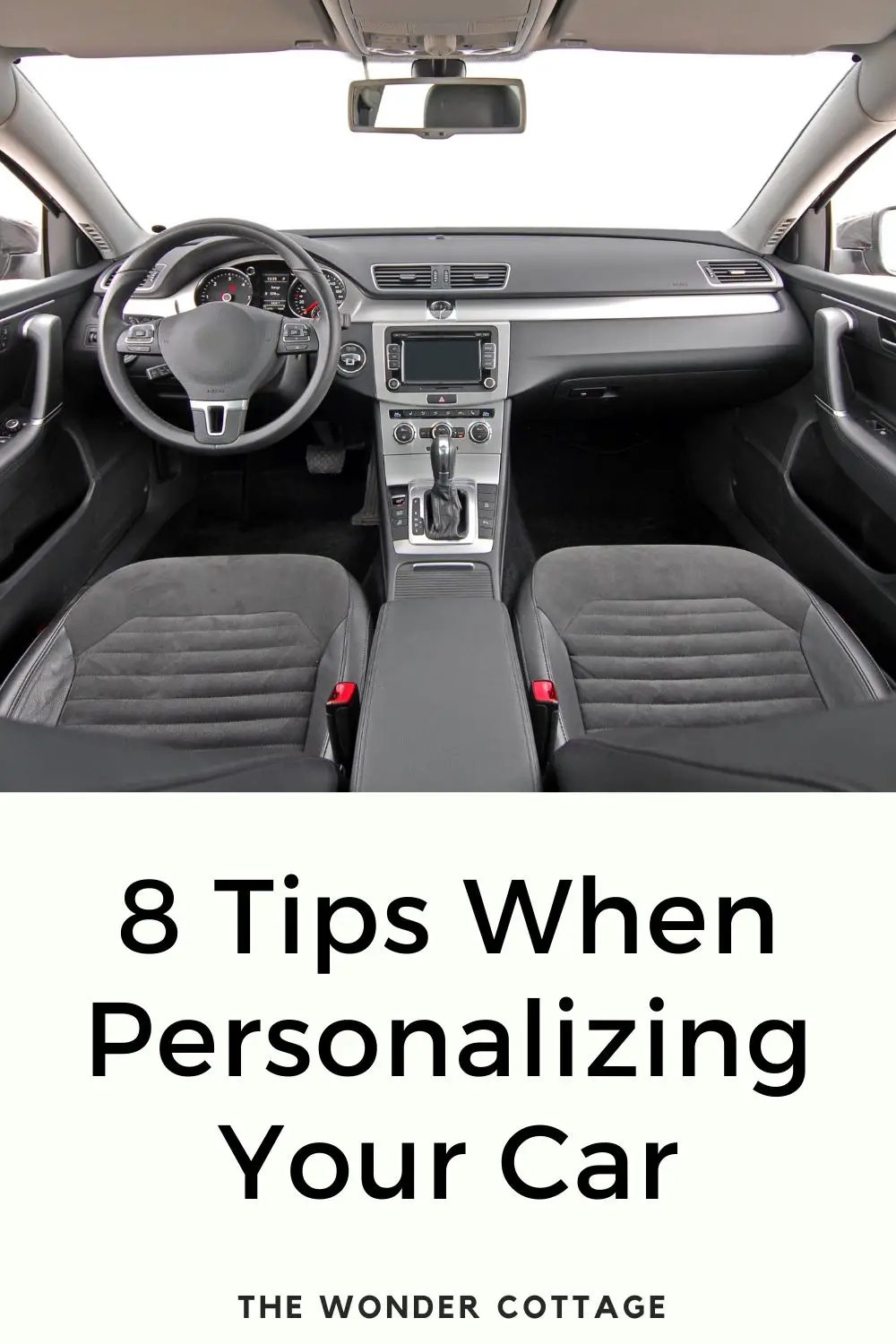 8 tips when personalizing your car