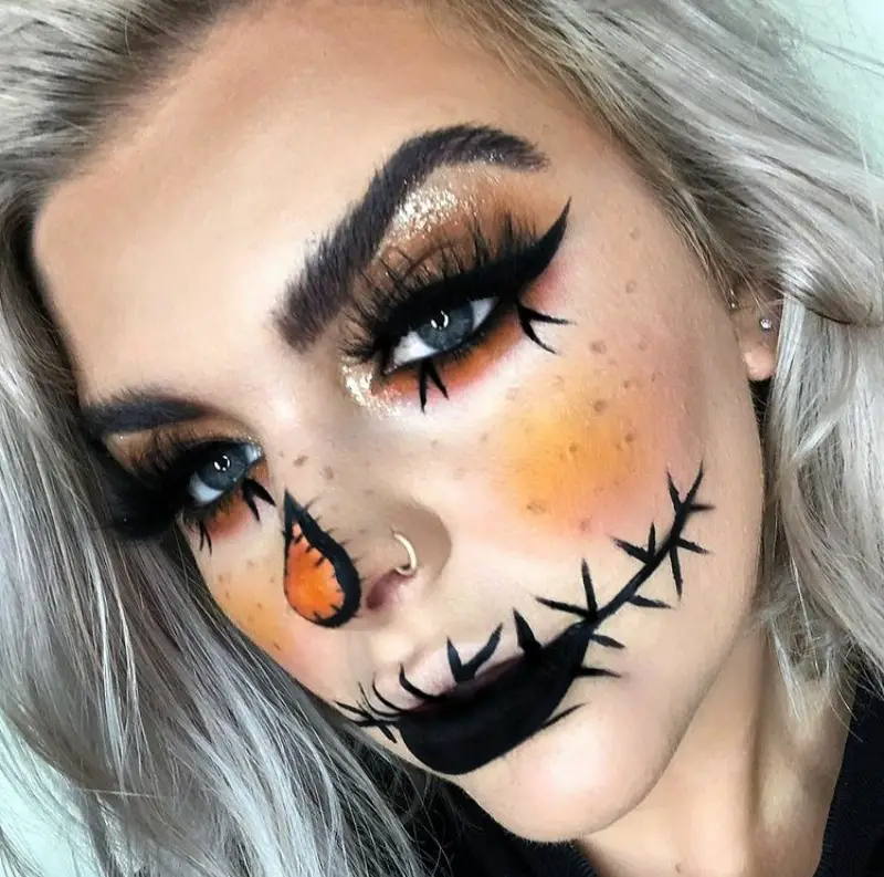 scarecrow makeup