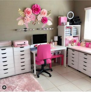 12 Pretty Pink Office Ideas The Wonder Cottage   20210719 091535 300x304 