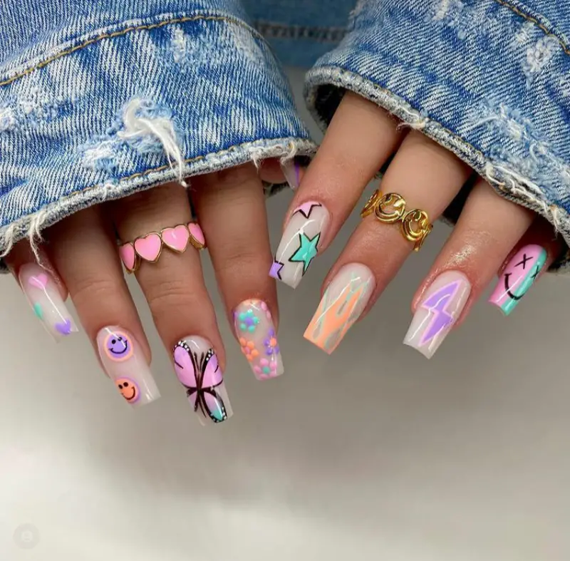 20+ Gorgeous Pastel Nails For 2021 - The Wonder Cottage