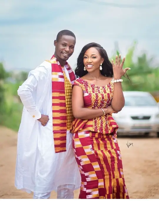 27 Outstanding Kente Styles For The Ghanaian Bride - The Wonder Cottage