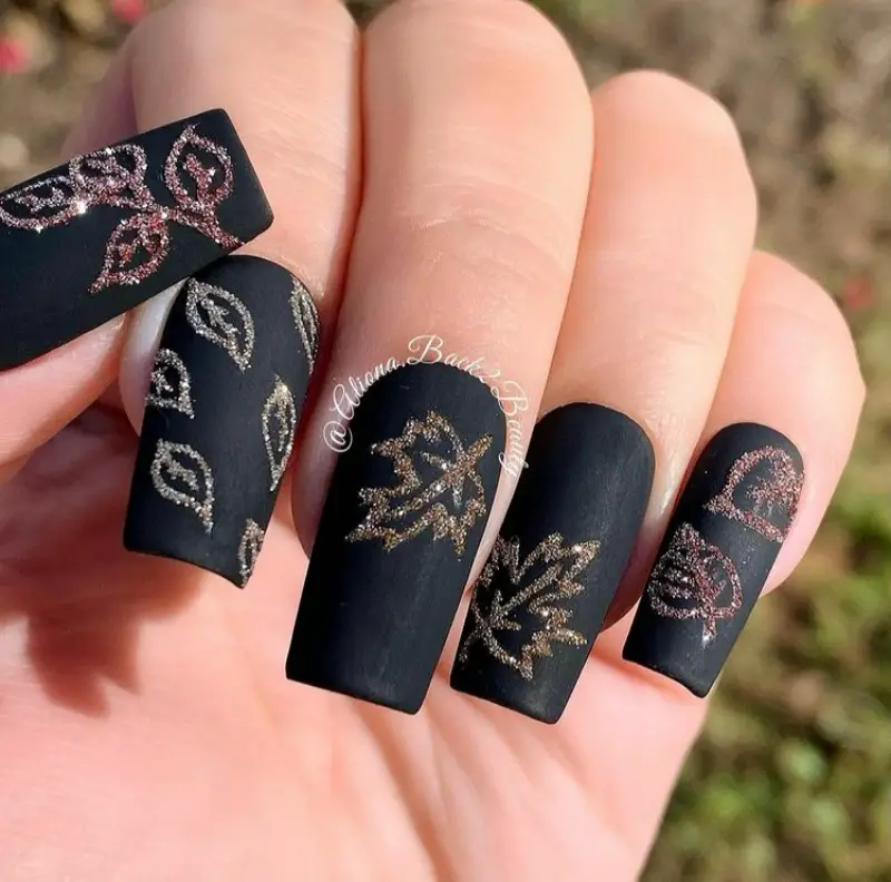 thanksgiving nail designs