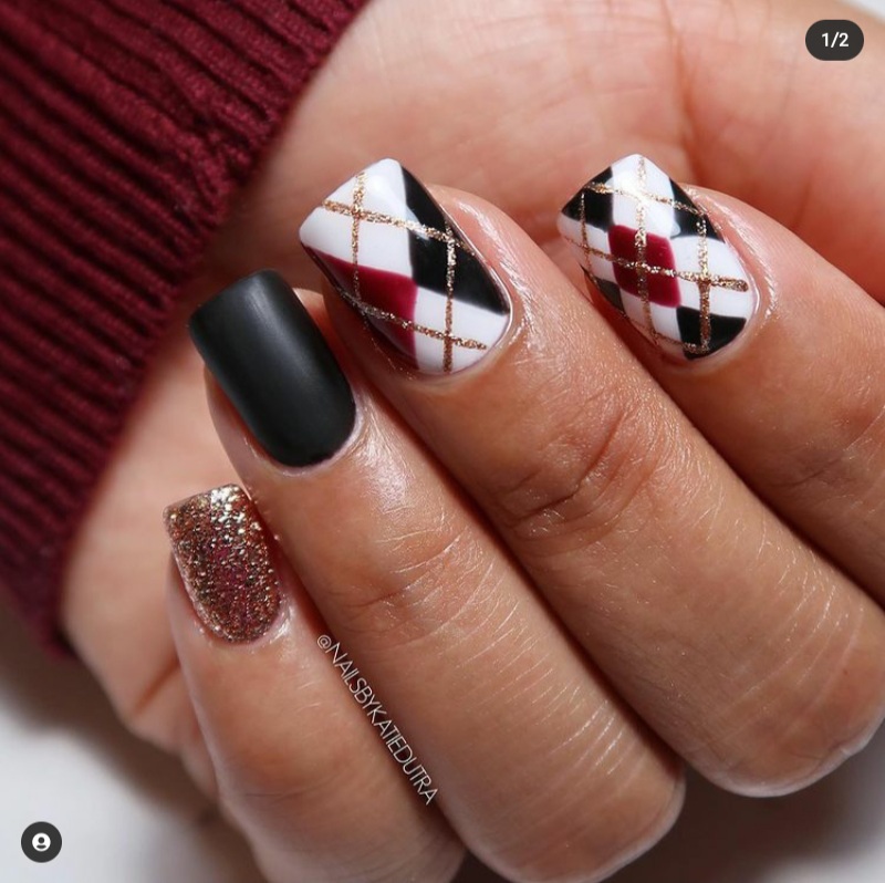 argyle nails