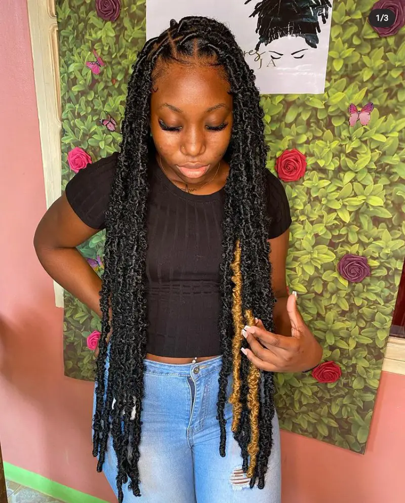 16 Butterfly Locs Hairstyles - The Wonder Cottage