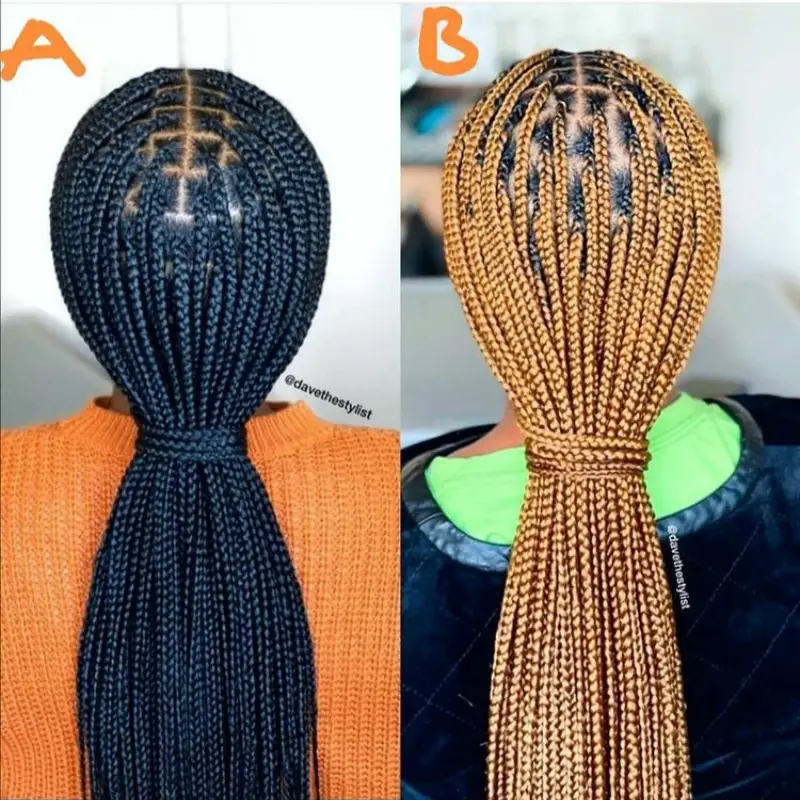 knotless braids