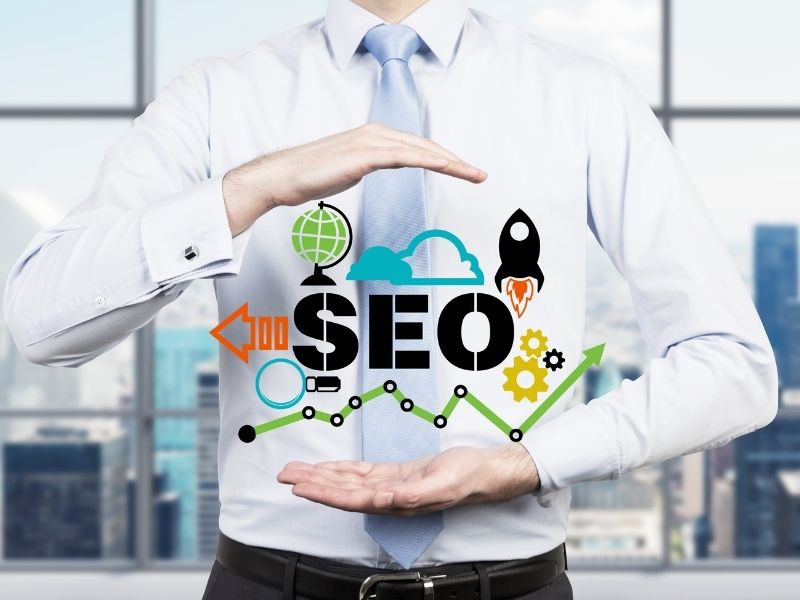 concept of SEO marketing