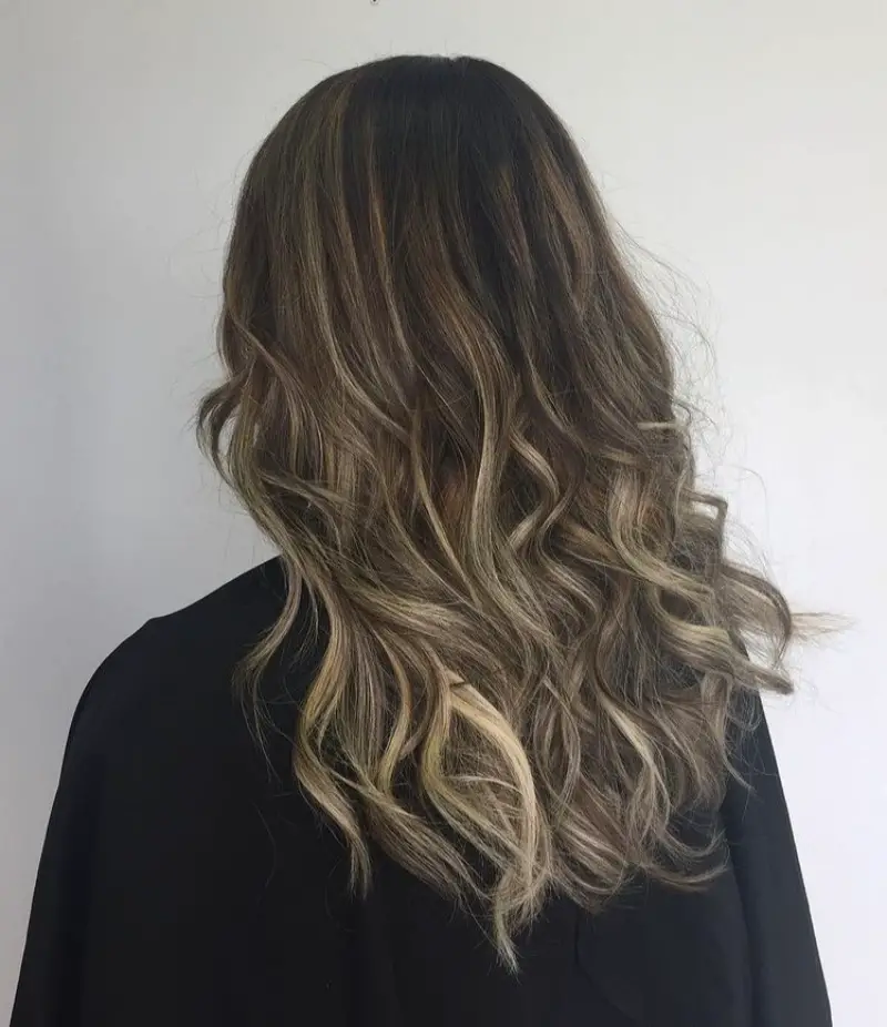 Brown and blonde hairstyles