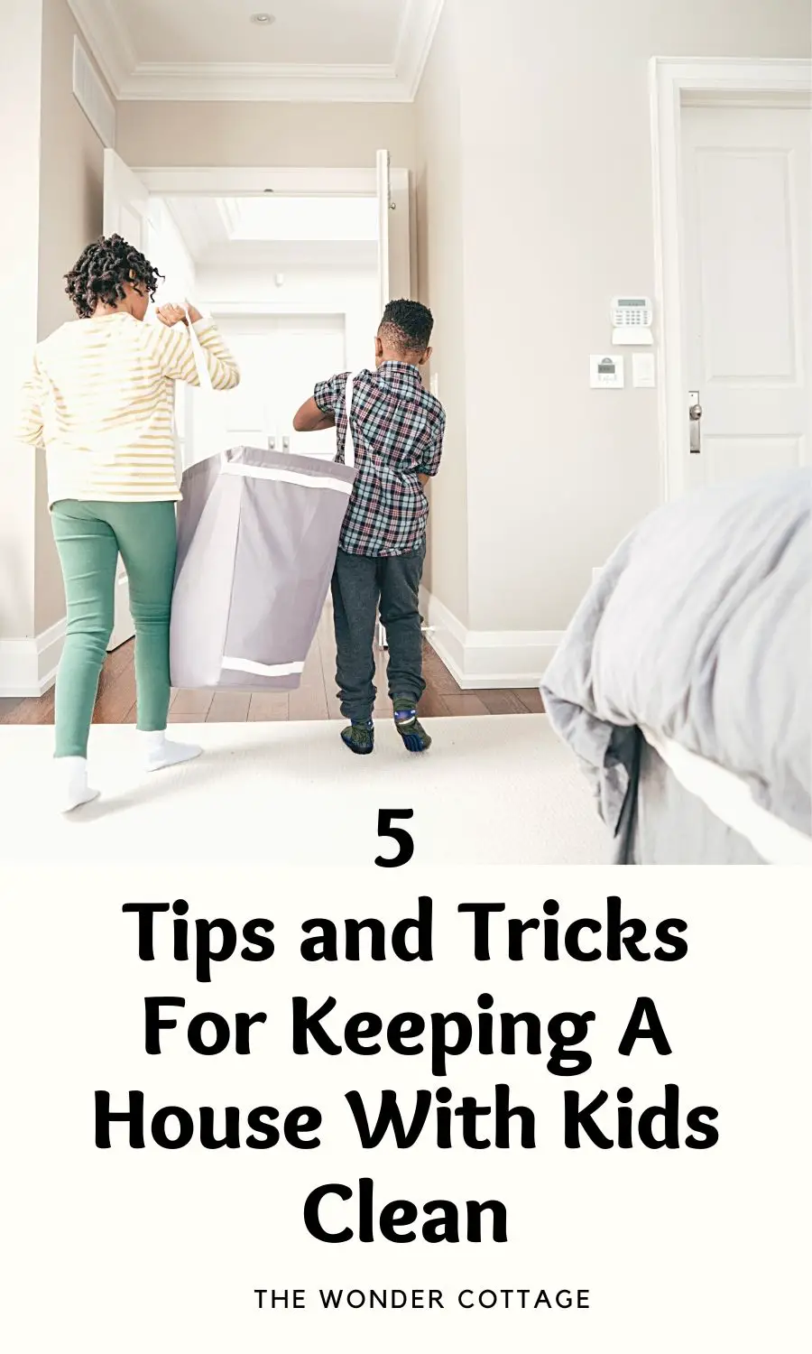 5 Tips and Tricks For Keeping A House With Kids Clean