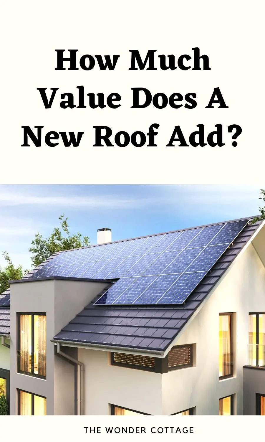 How Much Value Does A New Roof Add?