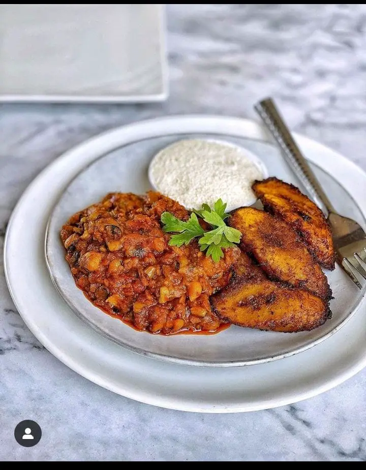 Ghana beans stew recipe
