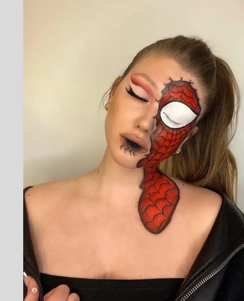 Spider-Man Makeup
