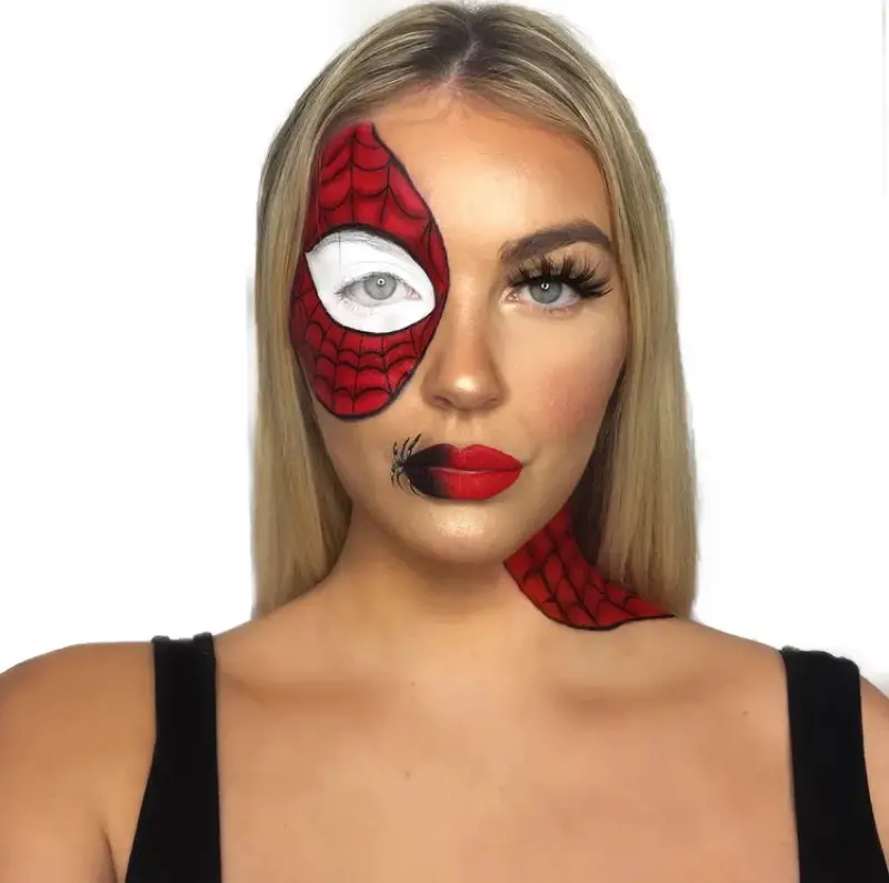 Spider-Man Makeup