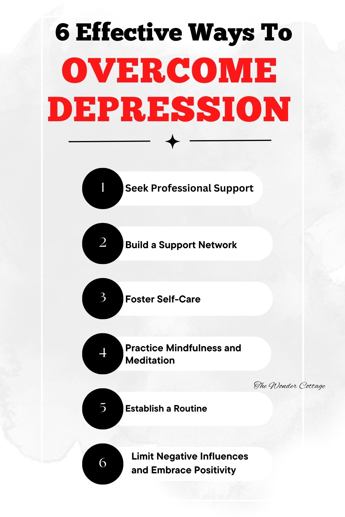 6 Effective Ways To Overcome Depression
