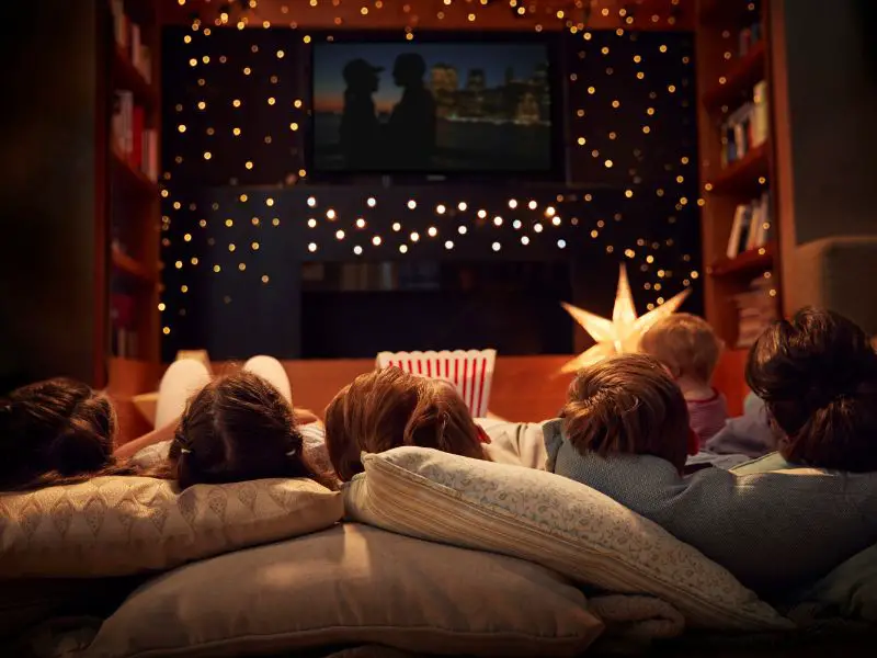 Watch Christmas movies on Friday nights