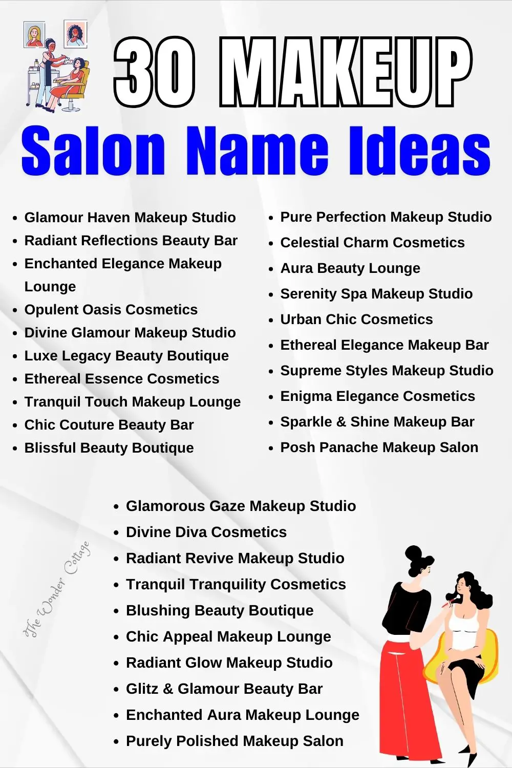 Makeup Salon Name Ideas