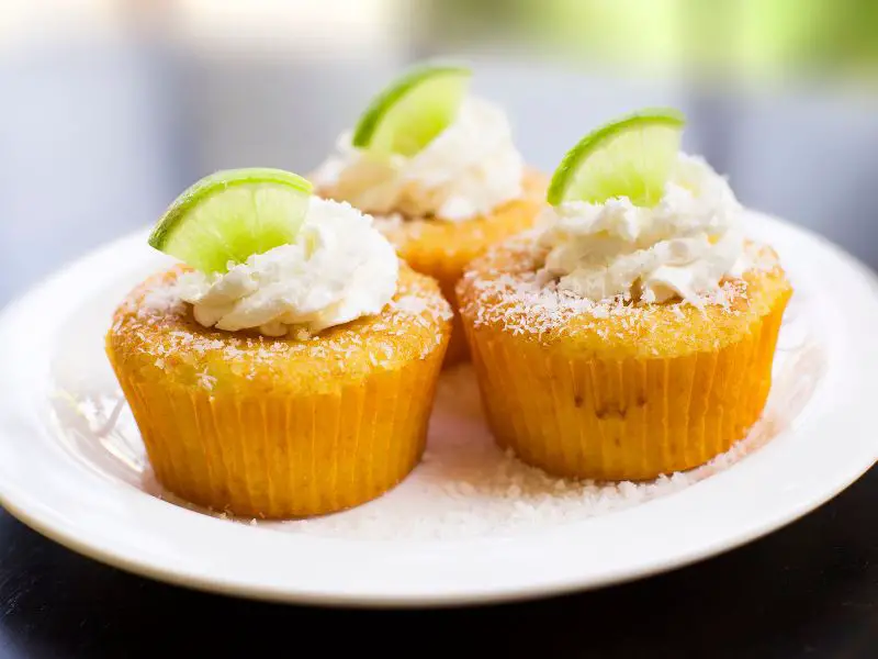 Coconut Lime Easter Cupcakes