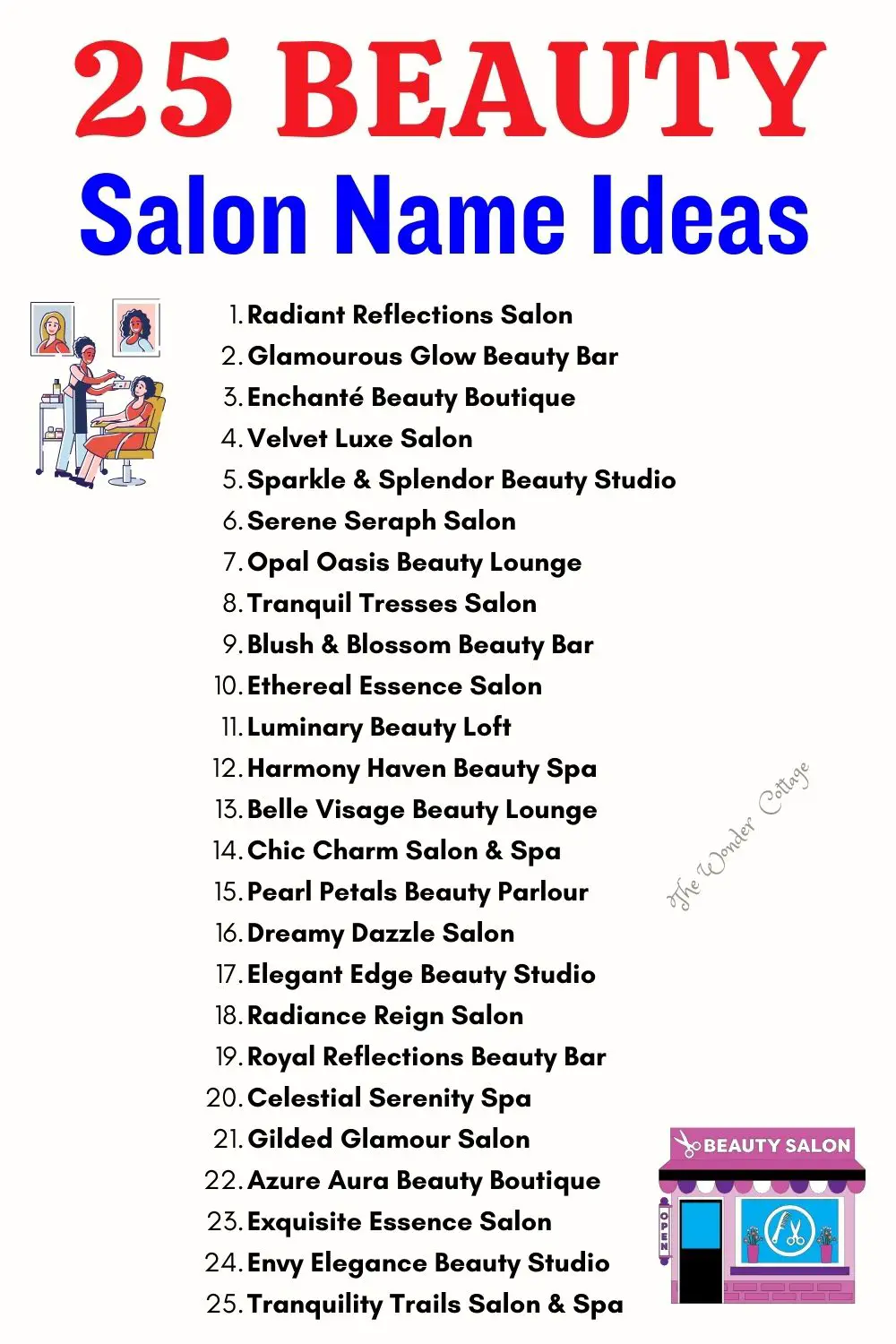 Beauty Salon Names Ideas