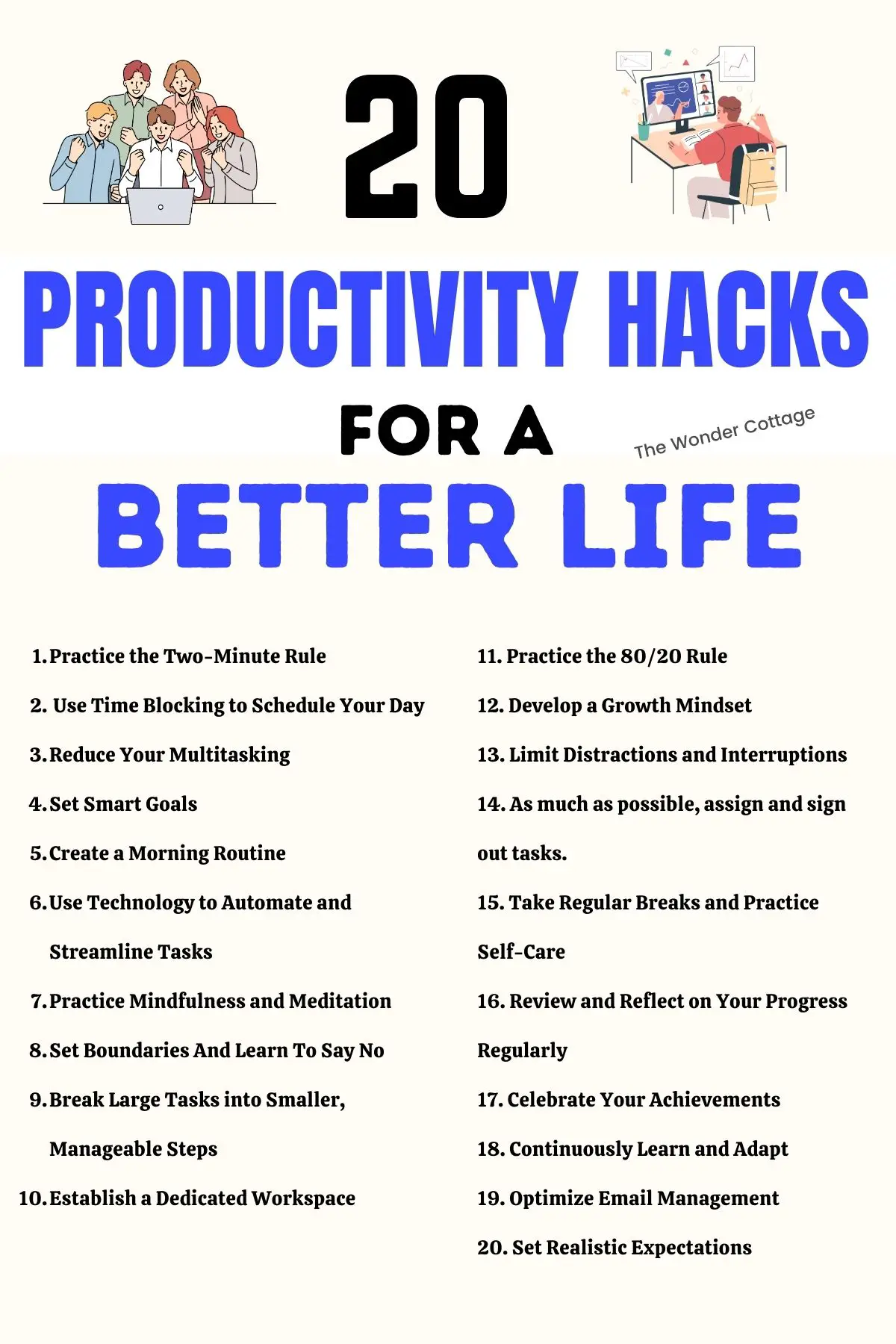 Productivity Hacks For A Better Life