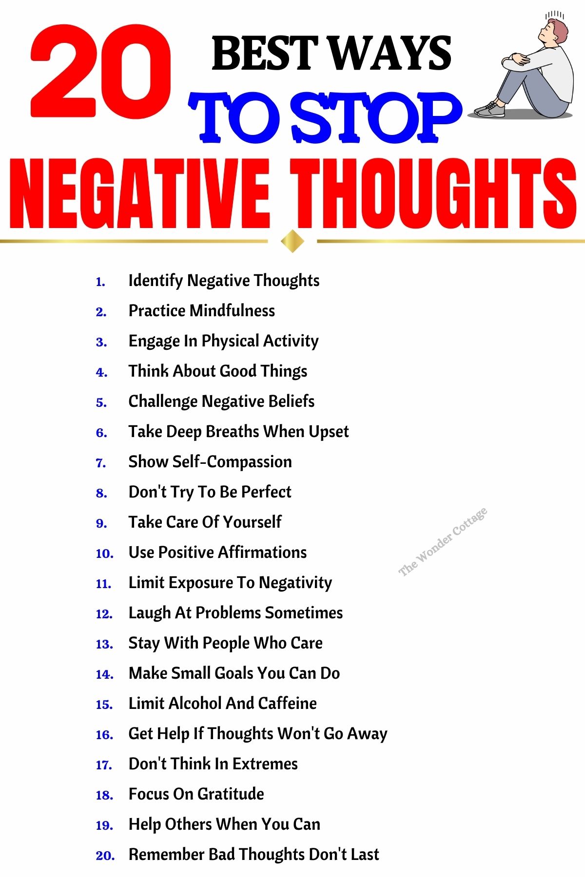 20 Best Ways To Stop Negative Thoughts