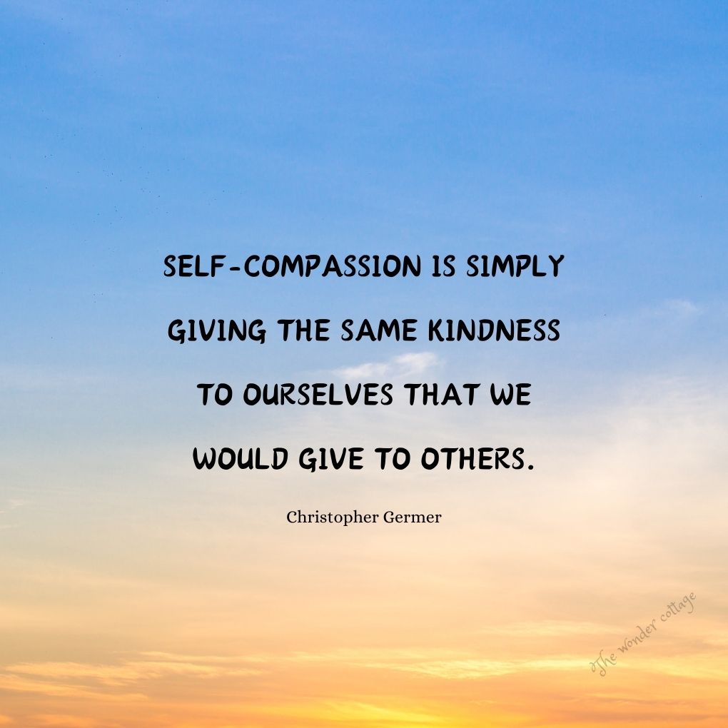 Self-compassion is simply giving the same kindness to ourselves that we would give to others. - Christopher Germer